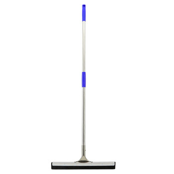 卫洋 刮水板不锈钢杆地刮 海绵头45cm杆长120cm 卫生间瓷砖玻璃地面推水器 1个装