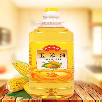 鲜榨纯正玉米胚芽油食用油一级压榨现榨玉米油粮油5斤批发1桶27l5斤