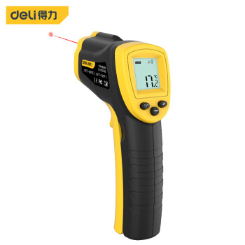 标智 红外线测温仪GM320温度范围-50～400℃测温枪 黄色153*101*43mm