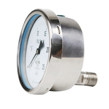 匡建仪表（CONJANT）YE-60BFZ/100BFZ不锈钢膜盒压力表 微压表千帕表燃气表气压表 0-40kpa 