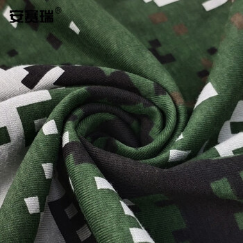 安赛瑞 迷彩短袖T恤 夏季军训服上衣体能训练服 圆领棉质速干 170码 27524