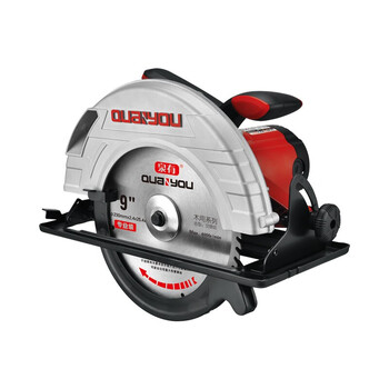 泉有（quanyou）电圆锯 QY-5235NM 电圆锯2100W木材电锯手锯台锯木工工具235mm
