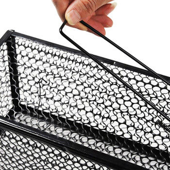 稳斯坦 W628 捕鼠笼 金属老鼠笼子诱捕器铁质灭耗子器 小号24*12*12cm