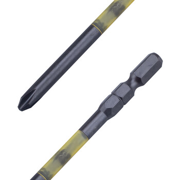 安力士牌（ANEX）进口黑龙韧性批头ABRD5-2100 耐40V强磁单头螺丝刀十字批咀 PH2X100mm 5支装