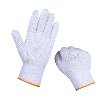 君御（Exsafety）SAFEMAN君御 71072 720克线手套工地劳保手套*1打 12副/打 白色 均码