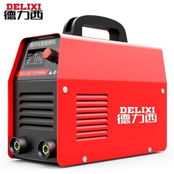德力西电焊机250小型焊机单电压220V便携式焊机裸机【250液晶智能款220V】