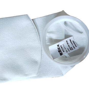 格洁PE-1-005-A聚酯过滤袋5微米工业滤油滤水粉尘液体滤袋φ182×420mmx30个不锈钢环