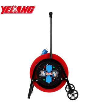 野狼 yelang 移动电缆盘国标插座卷线盘YZW3*1.5mm²/50米 YL-45CYS4-0950