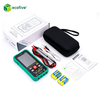 ecofive（莱靡） MS118 卡片万用表 智能防烧大彩屏双显示免换挡真有效值 1年维保