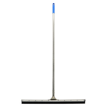 卫洋 刮水板不锈钢杆地刮 橡胶头75cm杆长120cm 卫生间瓷砖玻璃地面推水器 1个装