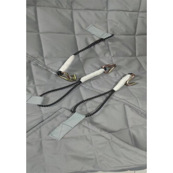 秋森 QIUTION 防护蒙布 耐抻拽双面加棉绗缝篷布  4.45×2.41m