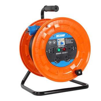 野狼 yelang 电缆盘国标插座漏电保护过热保护线滚子YZW3*2.5mm²/30米 YL-S43BS-1030