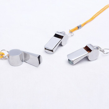 慎固  户外求生应急哨子 训练口哨比赛裁判田径教练指挥哨子 金属口哨【1个装】