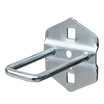 稳斯坦 WST017 工具挂板挂钩 方孔板洞洞板货架物料架挂钩 U形挂钩35*72mm