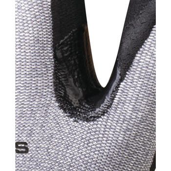 代尔塔（Deltaplus）202010 丁晴涂层防切割手套袖口加长抗撕裂耐油防滑 8码 12副/打