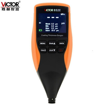胜利仪器（VICTOR）涂层测厚仪漆膜油漆面涂镀锌层膜厚厚度测车漆面测厚仪 VC852E 标配现货