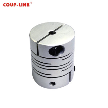 COUP-LINK 卡普菱 弹性联轴器 LK2-C112(28.6X38.1) 铝合金联轴器 夹紧螺丝固定平行式联轴器