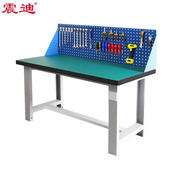 震迪钳工工作台修理厂重型维修台1.5米电工操作台挂板可定制SD1528