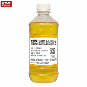 天成美加 TOMA L-CKD100号重负荷工业闭式齿轮油 500ml/瓶