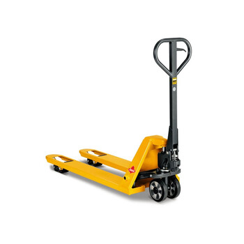 德国亚迈狮 超低放手动搬运车 载重2.0吨 货叉最低位51mm 跨货叉宽540mm PU转向轮/PU双承载轮AC20L