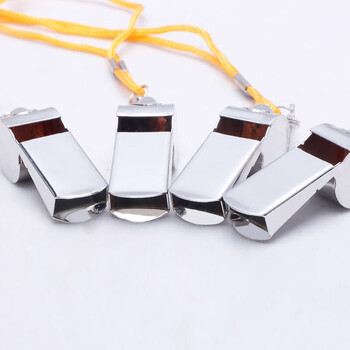 慎固  户外求生应急哨子 训练口哨比赛裁判田径教练指挥哨子 金属口哨【1个装】