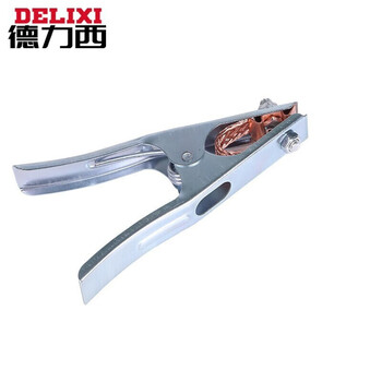 德力西电焊钳不烫手焊把钳 电焊把工业级800a/500小型全铜电焊夹地线夹 220v地线夹