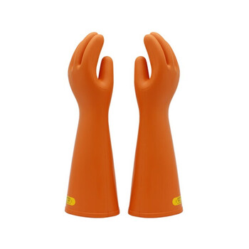 双安 25KV橡胶绝缘手套（手型）带电作业电力配电房安全防触电