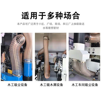 龙代 尼龙布风管耐高温伸缩软管吸抽油烟机排气扇排烟管防火排气管 内径115mm(十米价)