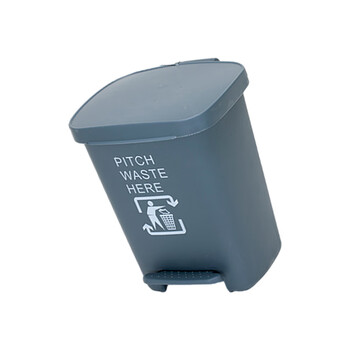 苏识 YJ-A080 30升加厚脚踏桶加厚塑料分类垃圾桶(计价单位：个)灰色