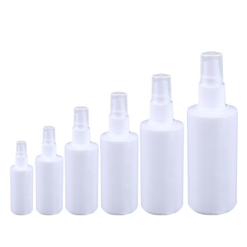 鲁峰 Lufeng 白色喷雾瓶 pe喷瓶 分装小喷壶 按压式喷头 喷雾瓶 20ml 6个起售