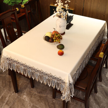 桌布防水防油防烫免洗座布餐桌布现代简约皮革长方形加厚家用正方茶几