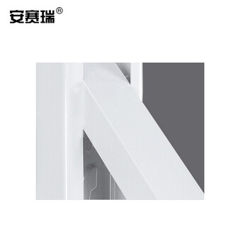 安赛瑞 钢制四层仓储货架 白色 150*40*200cm 100kg/层 13318