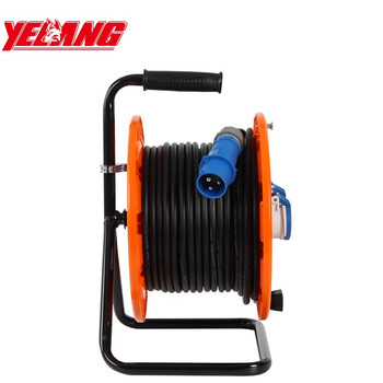 野狼 yelang 电缆盘IP44级工业专用移动拖线盘YZW3*4mm²/30米 YL-S43GS3-1130