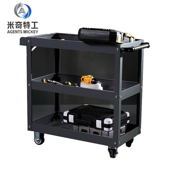 米奇特工  重型钳工工作台 带锁柜四抽屉一吨承重 带挂板带灯具 2100*750*800