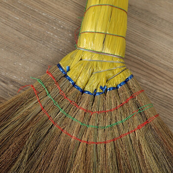 庄太太 【带粉小号】软毛芒草扫把单个魔法手工凤尾草懒人扫把扫帚扫把扫把