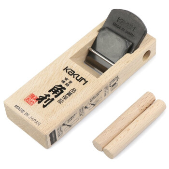角利木工刨日本进口刨子刨刀手工推刨DIY木工木匠进口鲁班刨平刨 1250312503木柄小平刨 12503 其他 现货
