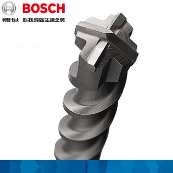 博世（BOSCH）五坑4系钻头 电锤钻头圆柄五坑4系混凝土钻头 20*400/520（1支装）