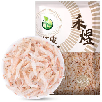 禾煜 淡干虾皮80g  不熏不掺不染 虾米干  海鲜海产干货 煲汤凉拌食材