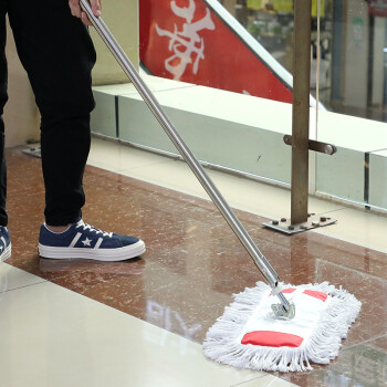 科力邦（Kelibang） 拖把布 平板拖把替换布套 工厂大堂地拖尘推替换布 90cm KB3419