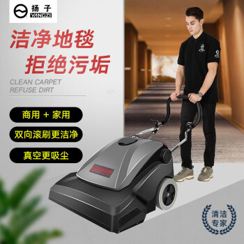 扬子（YANGZI）手推式地毯吸尘机酒店宾会馆大功率毛毯强力清洁机 YZ-DT2