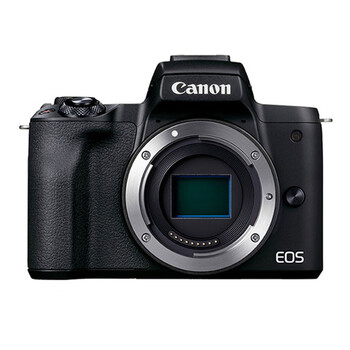 佳能入门级微单反数码vlog自拍照相机EOS canon M50 Mark II（含标准镜头+32G卡+相机包+备用电池+UV保护镜＋含拆除无线模块服务）