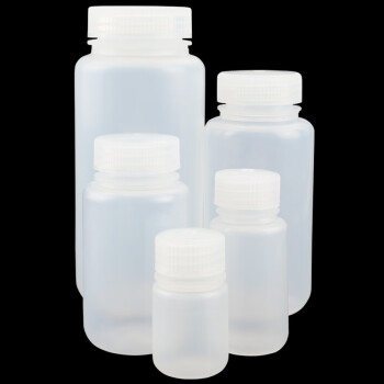 冰禹 BYrl-23 PP广口塑料试剂瓶 透明pp大口塑料瓶样品瓶密封瓶 250mL（起订2个）