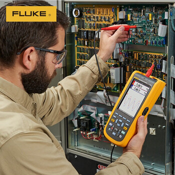 福禄克（FLUKE） 124B/CN 工业用手持式示波表  40M带宽/双通道 示波仪 FLUKE 124B/CN