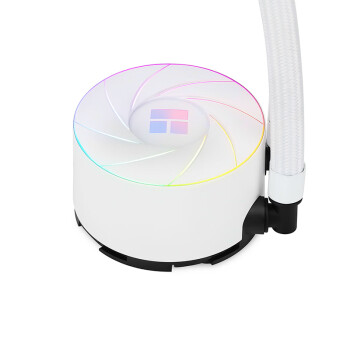 Thermalright(利民) AQUA ELITE 360 WHITE ARGB 一体式水冷散热器日蚀幻彩光效 ARGB冷头 AE360 WHITE ARGB