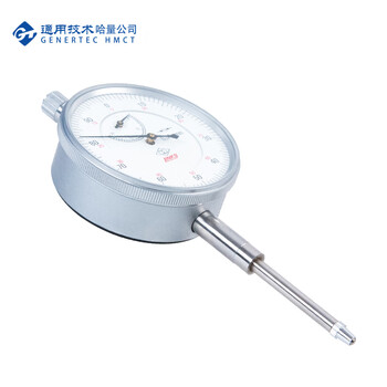 哈量连环百分表头量表 公差百分表 不锈钢加铜质结构 六钻防震 耐磨 0-30_0.01mm
