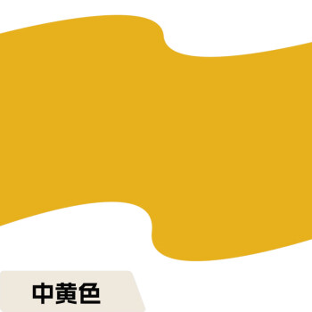 五虎油漆（WU HU PAINT）中黄色 18KG 多功能丙烯酸地坪漆水泥地面室内外自流平防水耐磨地坪漆地板漆地面漆