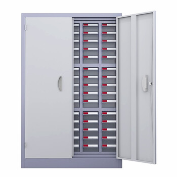 知旦零件柜75抽有门透明抽屉ZD229TM