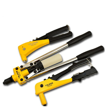田岛（TAJIMA）THR-400 手动铆钉枪 单把/双把拉铆枪手动工具抽芯铆钉枪拉帽枪 双把 3005-0744