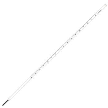 匡建仪表（CONJANT）中兴高精密温度计 工业玻璃棒液体测温仪 手工雕刻款 -30+50℃（水银款分度值0.2） 