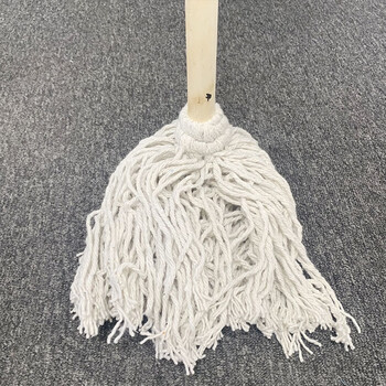 庄太太 保洁酒店物业老式木杆棉线墩布条拖把